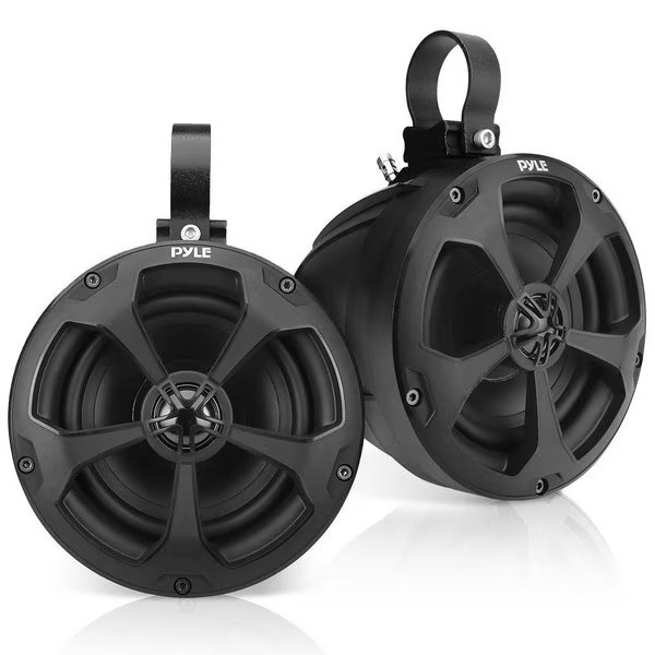 5.25’’ Waterproof Rated Off-Road Bluetooth Speakers - Amplified Vehicle Speaker System for ATV, UTV, , Pyle, Mfr#: PLUTV53BTA